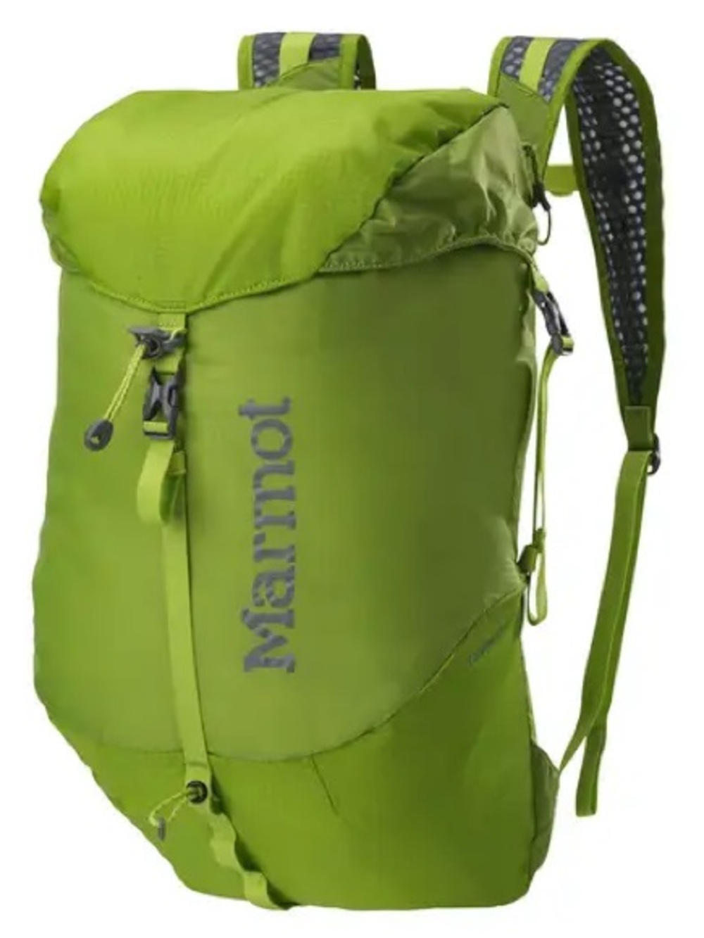 Marmot Kompressor 18L Green Hiking Daypack Nylon Buckle Reflective Straps